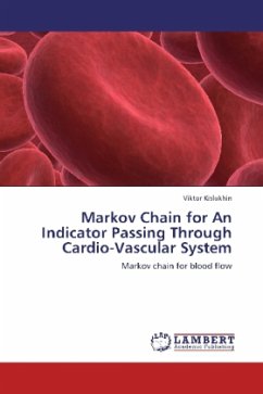 Markov Chain for An Indicator Passing Through Cardio-Vascular System