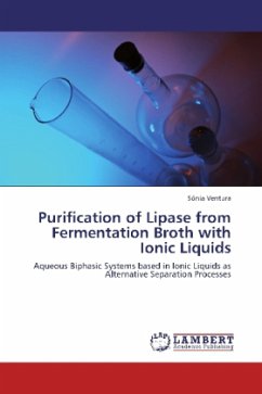 Purification of Lipase from Fermentation Broth with Ionic Liquids - Ventura, Sónia
