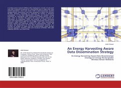 An Energy Harvesting Aware Data Dissemination Strategy