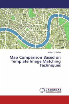 Map Comparison Based on Template Image Matching Techniques