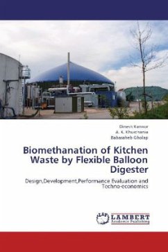 Biomethanation of Kitchen Waste by Flexible Balloon Digester