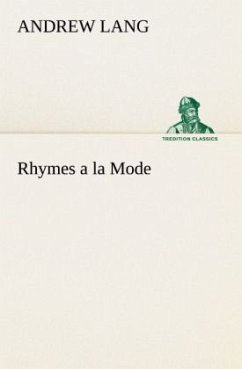 Cover Rhymes a la Mode