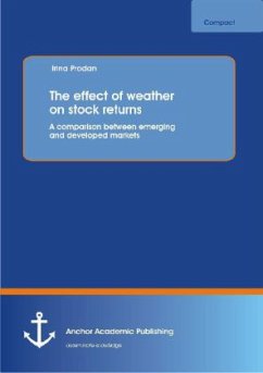 The effect of weather on stock returns: A comparison between emerging and developed markets - Prodan, Irina