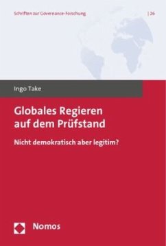 Cover Globales Regieren auf dem Prüfstand