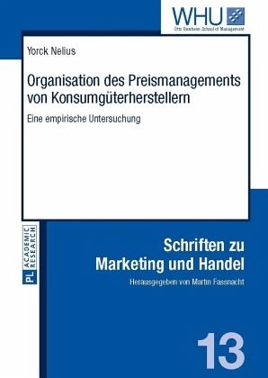 Organisation des Preismanagements von Konsumgüterherstellern