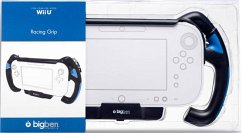 Racing Grip für das Nintendo Wii U GamePad, Lenkrad-Aufnahme, schwarz