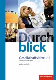 Durchblick Gesellschaftslehre 7 / 8. Arbeitsheft. Niedersachsen