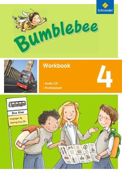 Bumblebee 4. Workbook 4 plus Portfolioheft und Pupil's Audio-CD - Ehlers, Gisela;Kahstein, Grit;Muth, Matthias