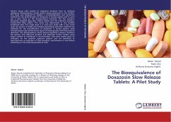 The Bioequivalence of Doxazosin Slow Release Tablets: A Pilot Study