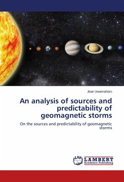 An analysis of sources and predictability of geomagnetic storms - Uwamahoro, Jean