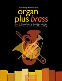 Organ plus brass, Partitur mit Bläserpartitur in C