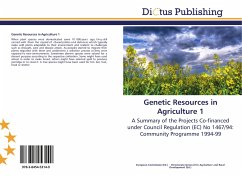 Genetic Resources in Agriculture 1
