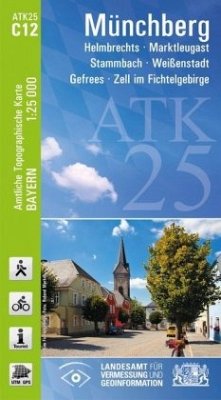 Cover Amtliche Topographische Karte Bayern Münchberg