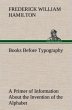 Books Before Typography A Primer of... - Bild 1
