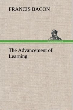 Cover The Advancement of Learning