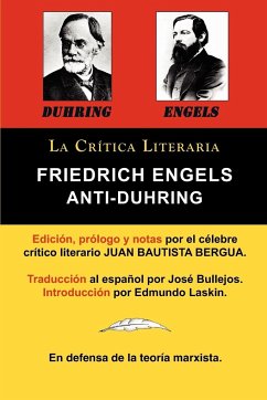 Anti-Duhring de Friedrich Engels - Engels, Friedrich; Marx, Karl; Bergua, Juan Bautista