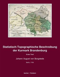 Statistisch-Topographische Beschreibung der Kurmark Brandenburg - Borgstede, August Heinrich von