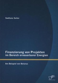 Cover Finanzierung von Projekten im Bereich erneuerbarer Energien