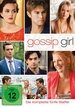 Gossip Girl - Die komplette fünfte Staffel DVD-Box - Blake Lively,Leighton Meester,Penn Badgley