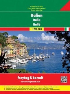 Freytag & Berndt Atlas Großer Autoatlas Italien. Gran Atlas de carreteras Italia. Groot Autoatlas Italie