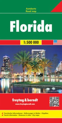 Florida, Autokarte 1:500.000 - Freytag-Berndt und Artaria KG
