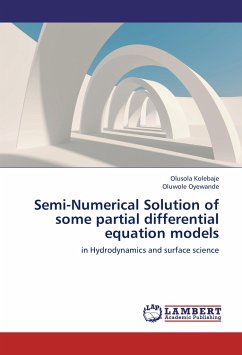 Semi-Numerical Solution of some partial differential equation models