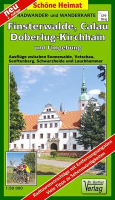 Doktor Barthel Karte Finsterwalde, Calau, Doberlug-Kirchhain und Umgebung