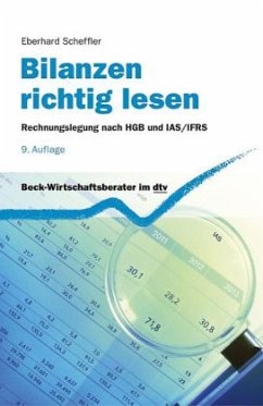 Bilanzen richtig lesen - Scheffler, Eberhard