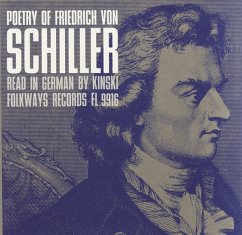 Poetry Of Friedrich Von Schiller:Read In German By - Kinski,Klaus