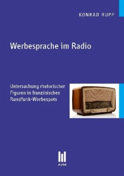 Werbesprache im Radio - Rupp, Konrad