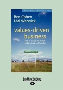 Values-Driven Business - Cohen, Ben