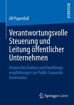 Cover Verantwortungsvolle Steuerung und Leitung öffentlicher Unternehmen