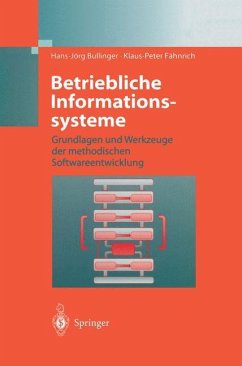 Betriebliche Informationssysteme - Bullinger, Hans-Jörg;Fähnrich, Klaus-Peter