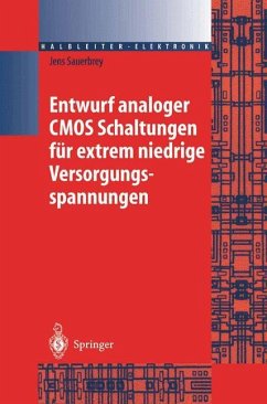 Entwurf analoger CMOS Schaltungen für extrem niedrige Versorgungsspannungen - Sauerbrey, Jens
