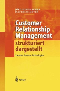 Customer Relationship Management strukturiert dargestellt - Schumacher, Jörg;Meyer, Matthias