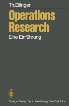 Operations Research - Ellinger, T.