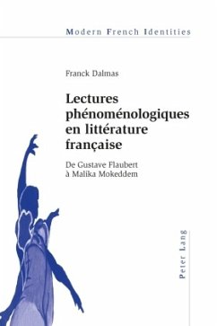 Lectures phénoménologiques en littérature française - Dalmas, Franck
