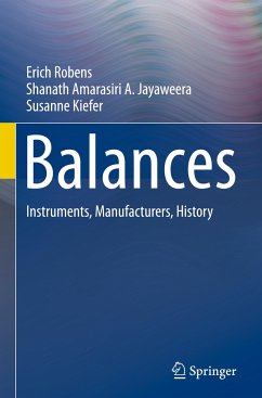 Balances - Robens, Erich;Jayaweera, Shanath Amarasiri A.;Kiefer, Susanne