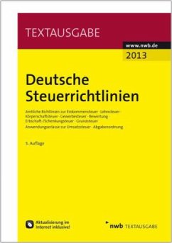 Cover Deutsche Steuerrichtlinien