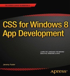 CSS for Windows 8 App Development - Foster, Jeremy