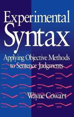 Experimental Syntax - Cowart, Wayne