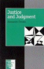 Justice and Judgment: The Rise and the Prospect of the Judgment Model in Contemporary Political Philosophy - Ferrara, Alessandro