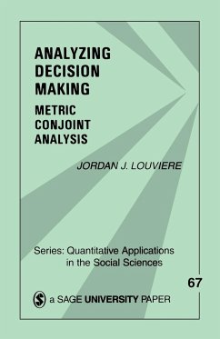 Analyzing Decision Making - Louviere, Jordan J.