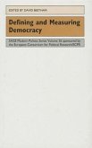Defining and Measuring Democracy