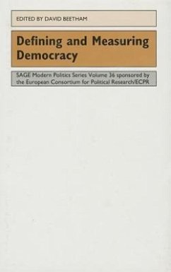 Defining and Measuring Democracy - Beetham, David (ed.)