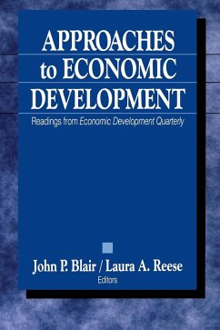 Approaches to Economic Development - Blair, John P.; Reese, Laura A.