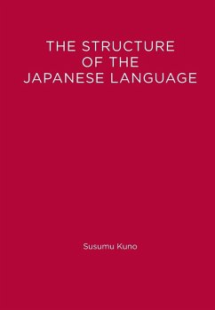 Cover The Structure of the Japanese Language