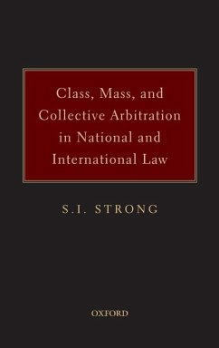 Cover Class, Mass, and Collective Arbitration in National and International Law