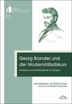 Cover Georg Brandes und der Modernitätsdiskurs