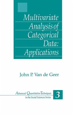 Multivariate Analysis of Categorical Data - de Geer, John van